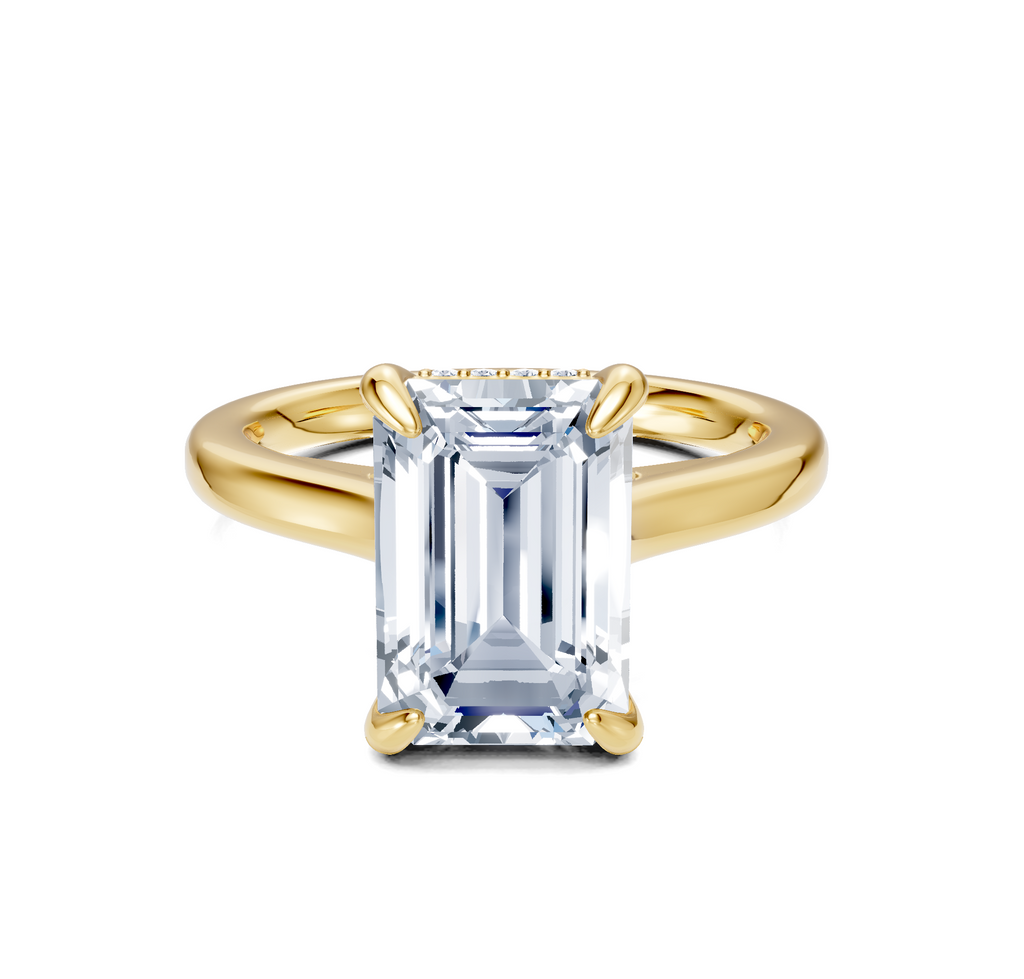 Image for Accented Cathedral | 14k Yellow Gold