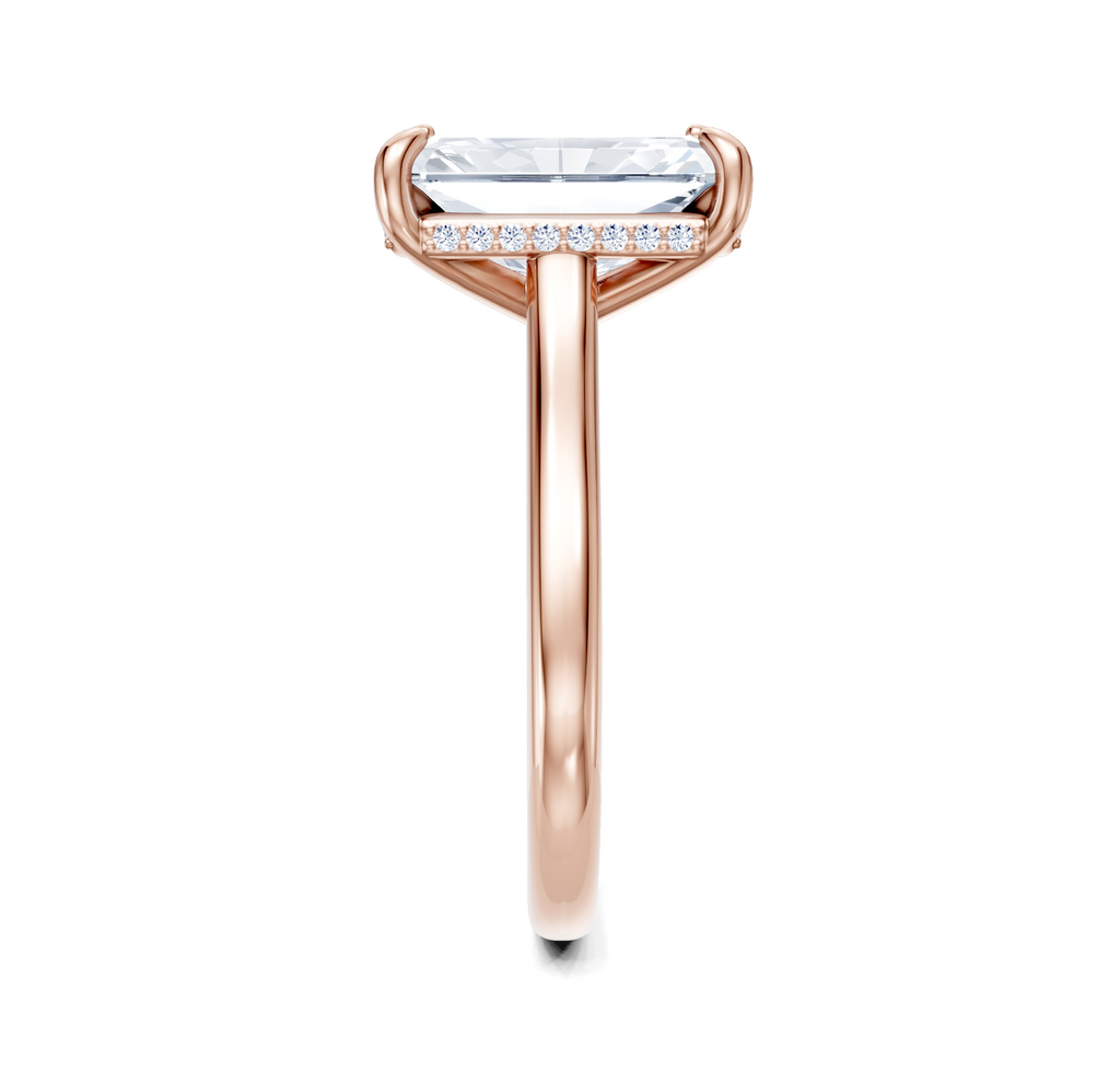 Image for Accented Cathedral | 18k Rose Gold