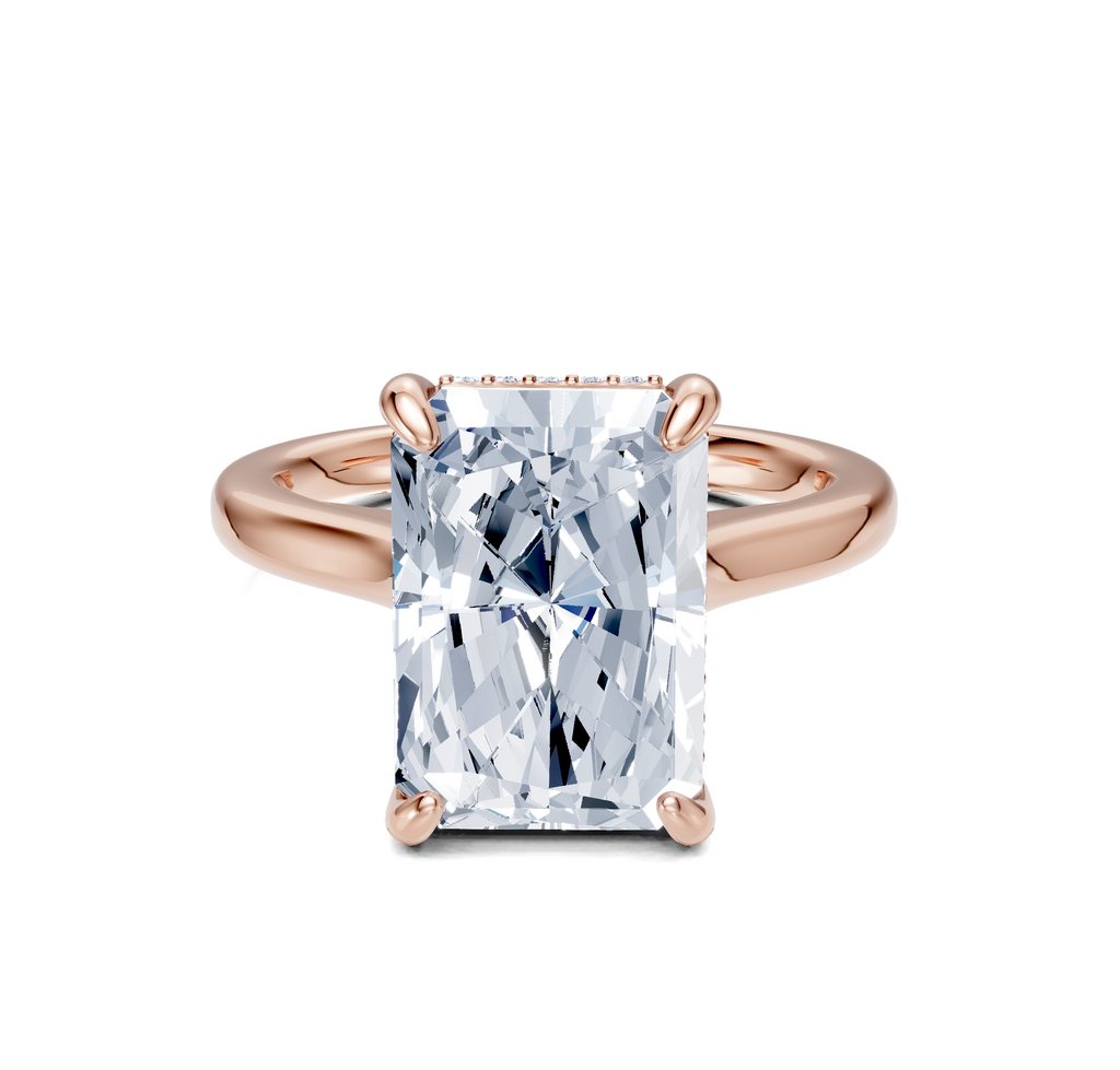 Image for Accented Cathedral | 14k Rose Gold