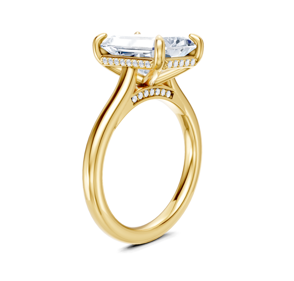 Image for Accented Cathedral | 14k Yellow Gold