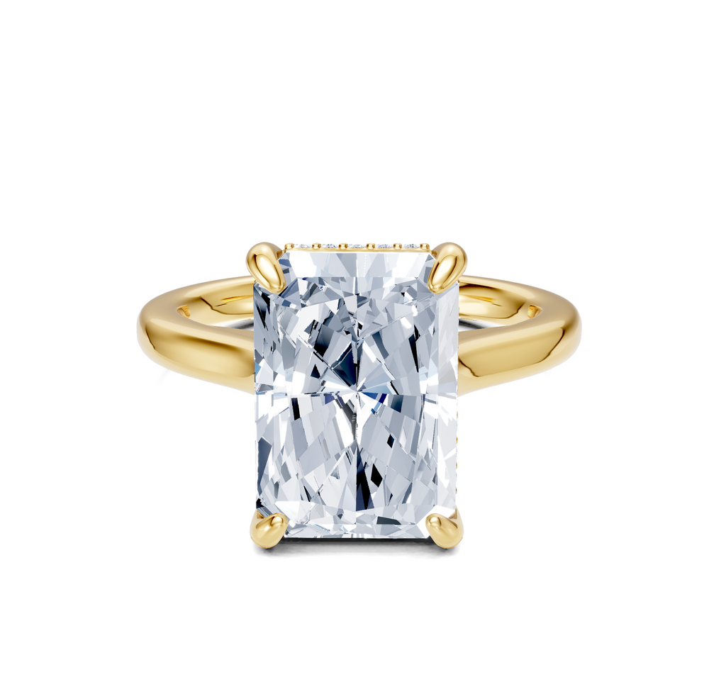 Image for Accented Cathedral | 14k Yellow Gold