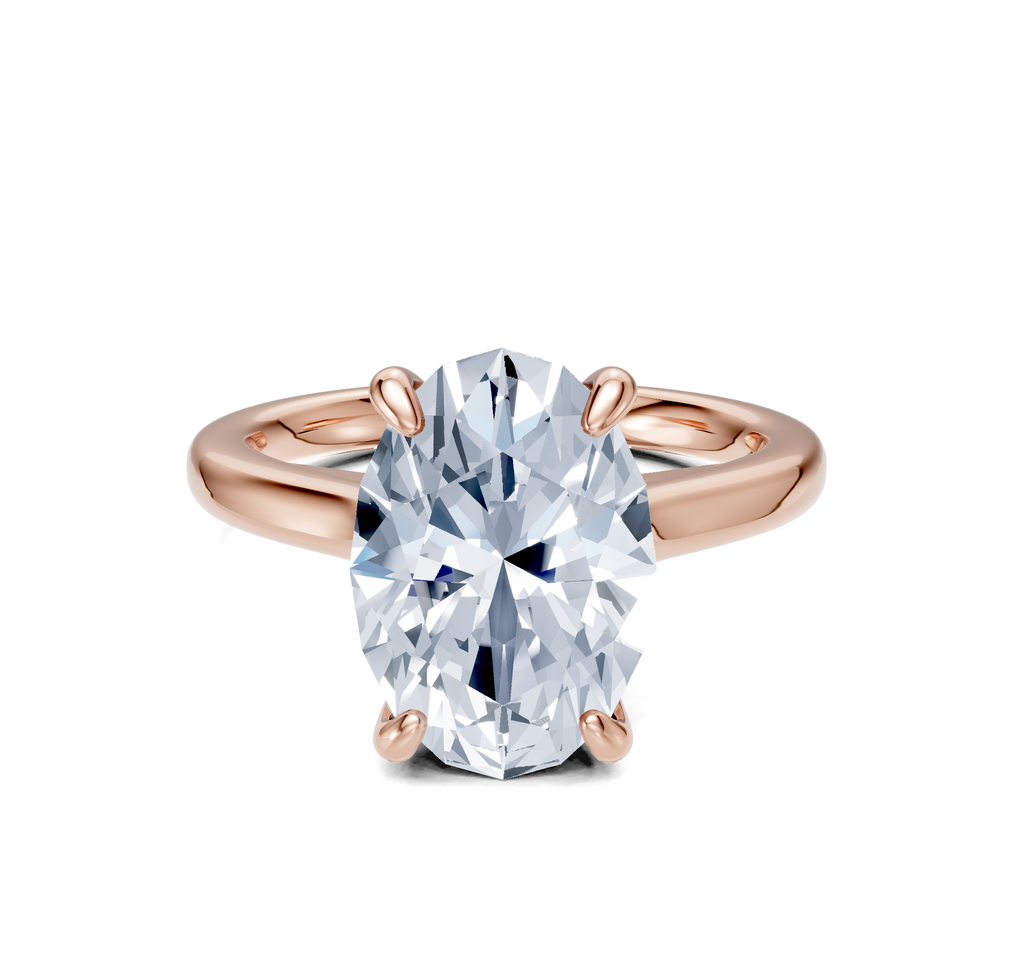 Image for Accented Cathedral | 18k Rose Gold