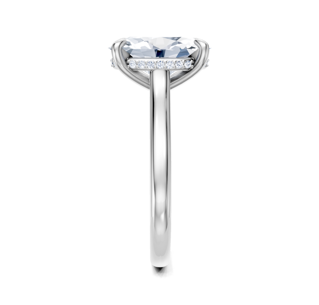 Image for Accented Cathedral | 14k White Gold