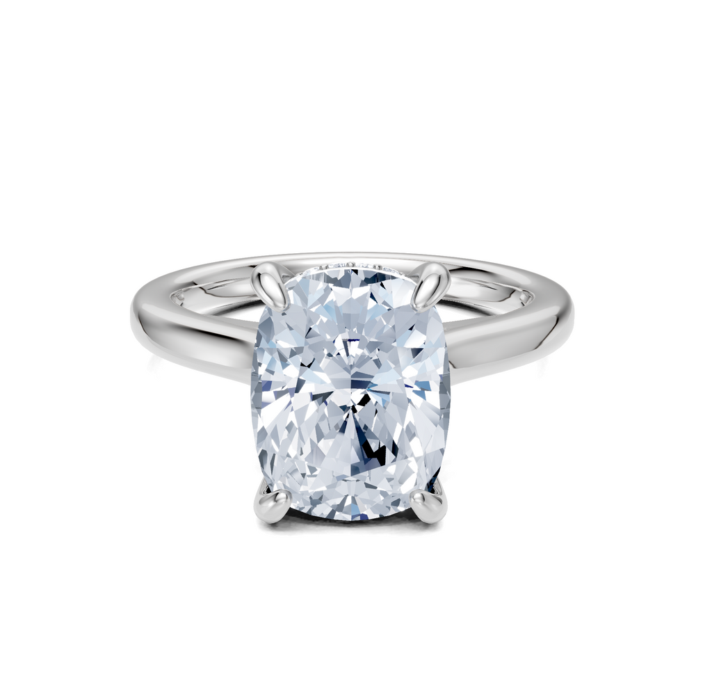Image for Accented Cathedral | 14k White Gold