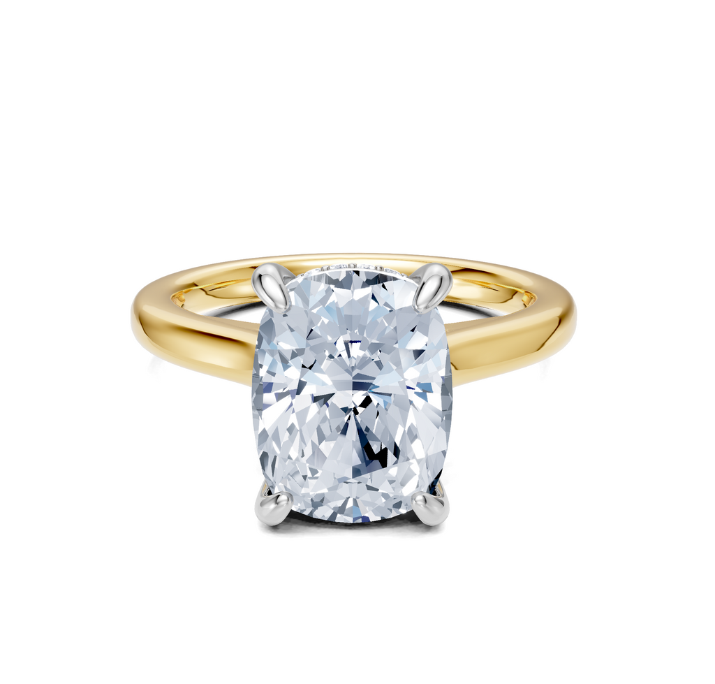 Image for Accented Cathedral | 14k Two Tone