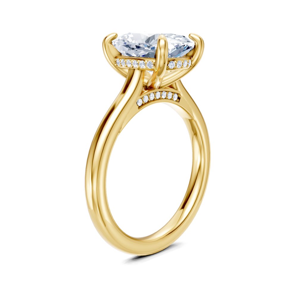Image for Accented Cathedral | 18k Yellow Gold