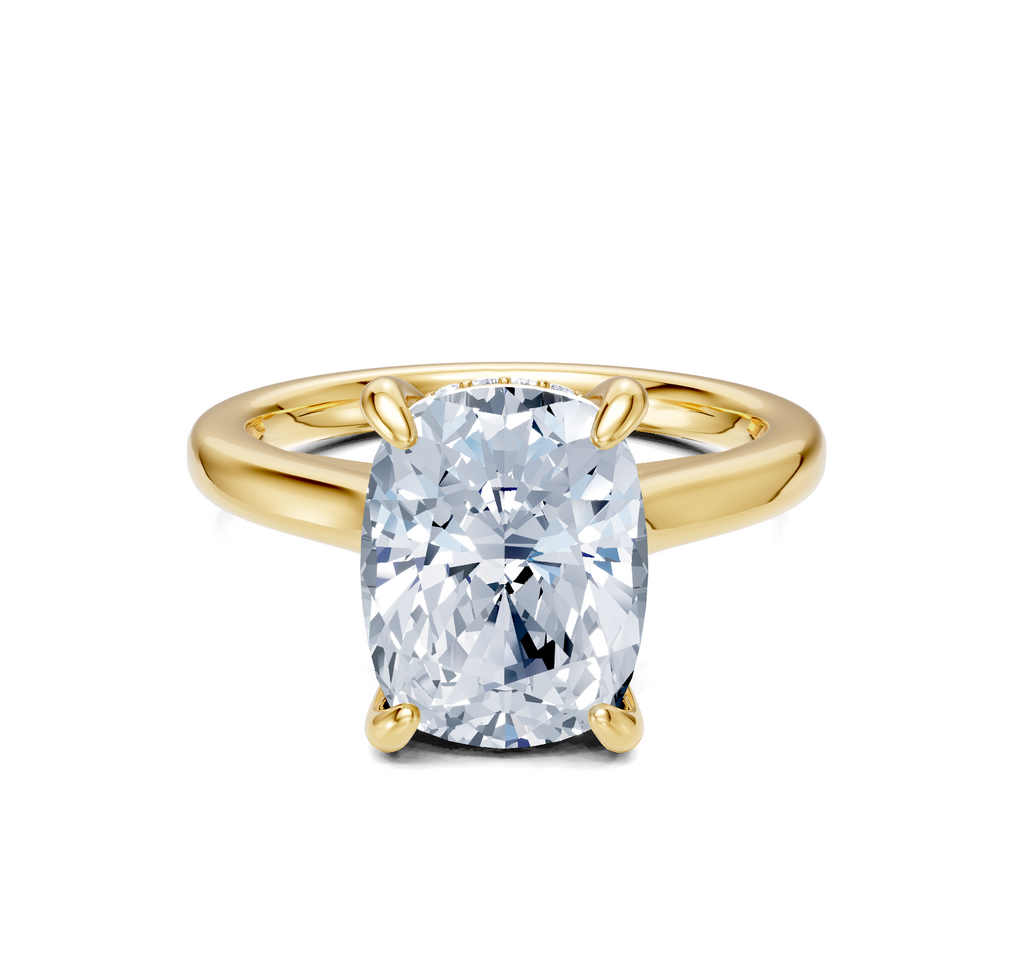 Image for Accented Cathedral | 14k Yellow Gold