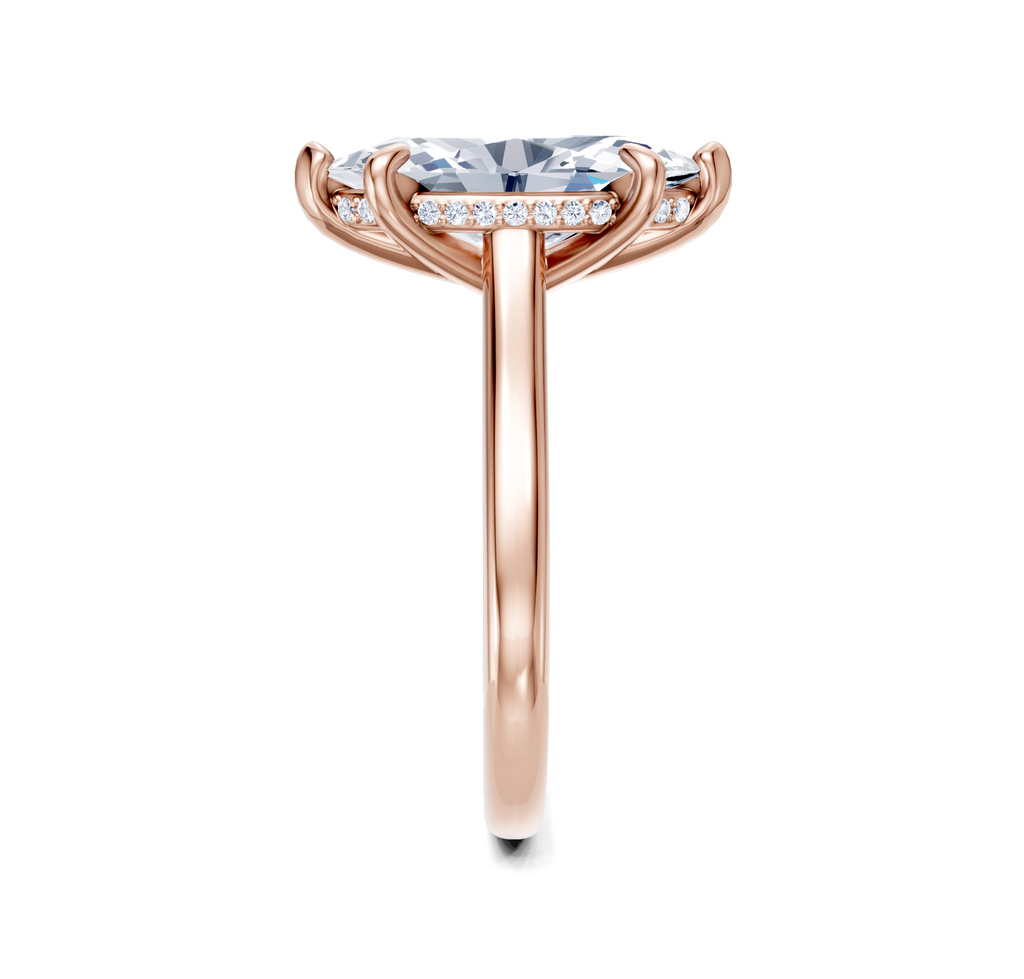 Image for Accented Cathedral | 18k Rose Gold