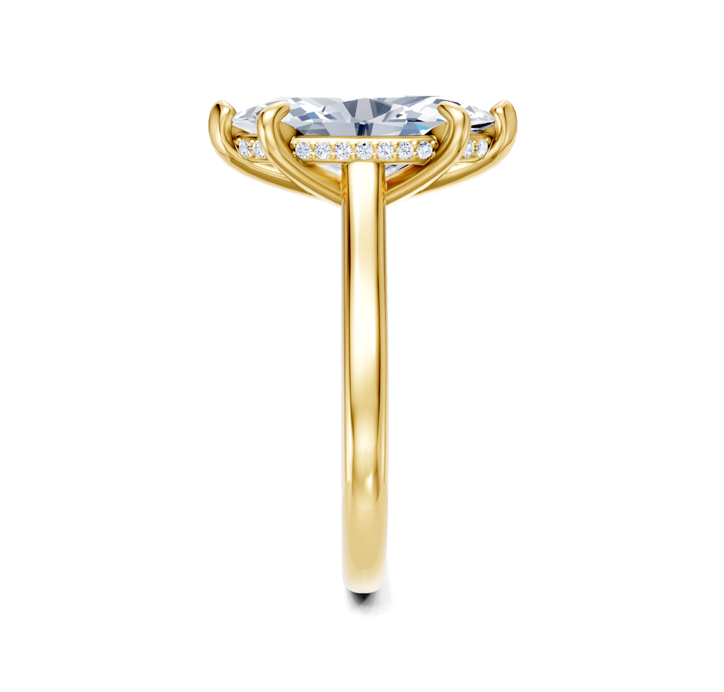 Image for Accented Cathedral | 14k Yellow Gold