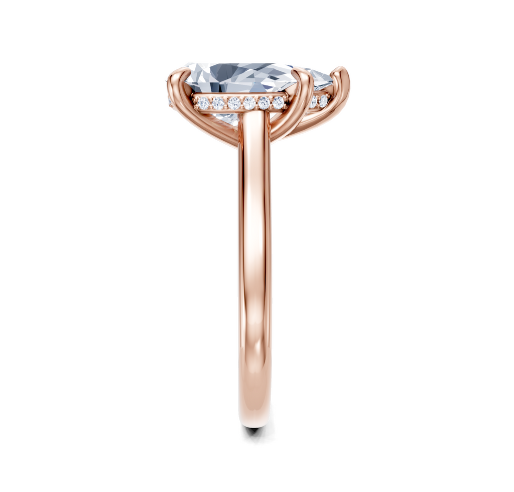 Image for Accented Cathedral | 18k Rose Gold