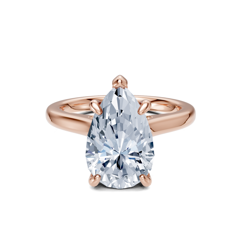 Image for Accented Cathedral | 14k Rose Gold