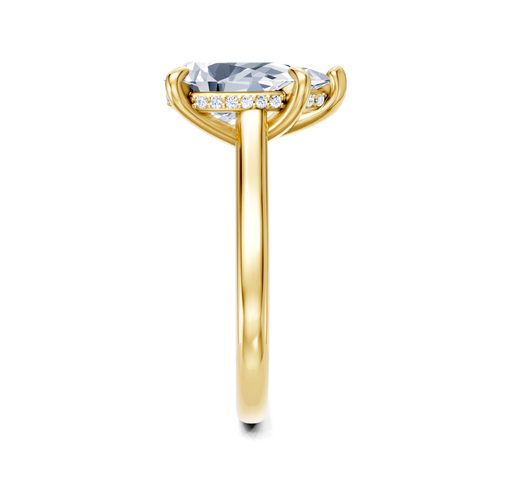 Image for Accented Cathedral | 14k Yellow Gold