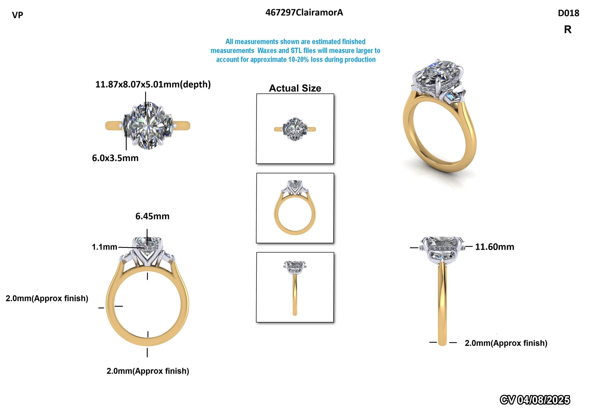 Alec M Custom Engagement Ring Design