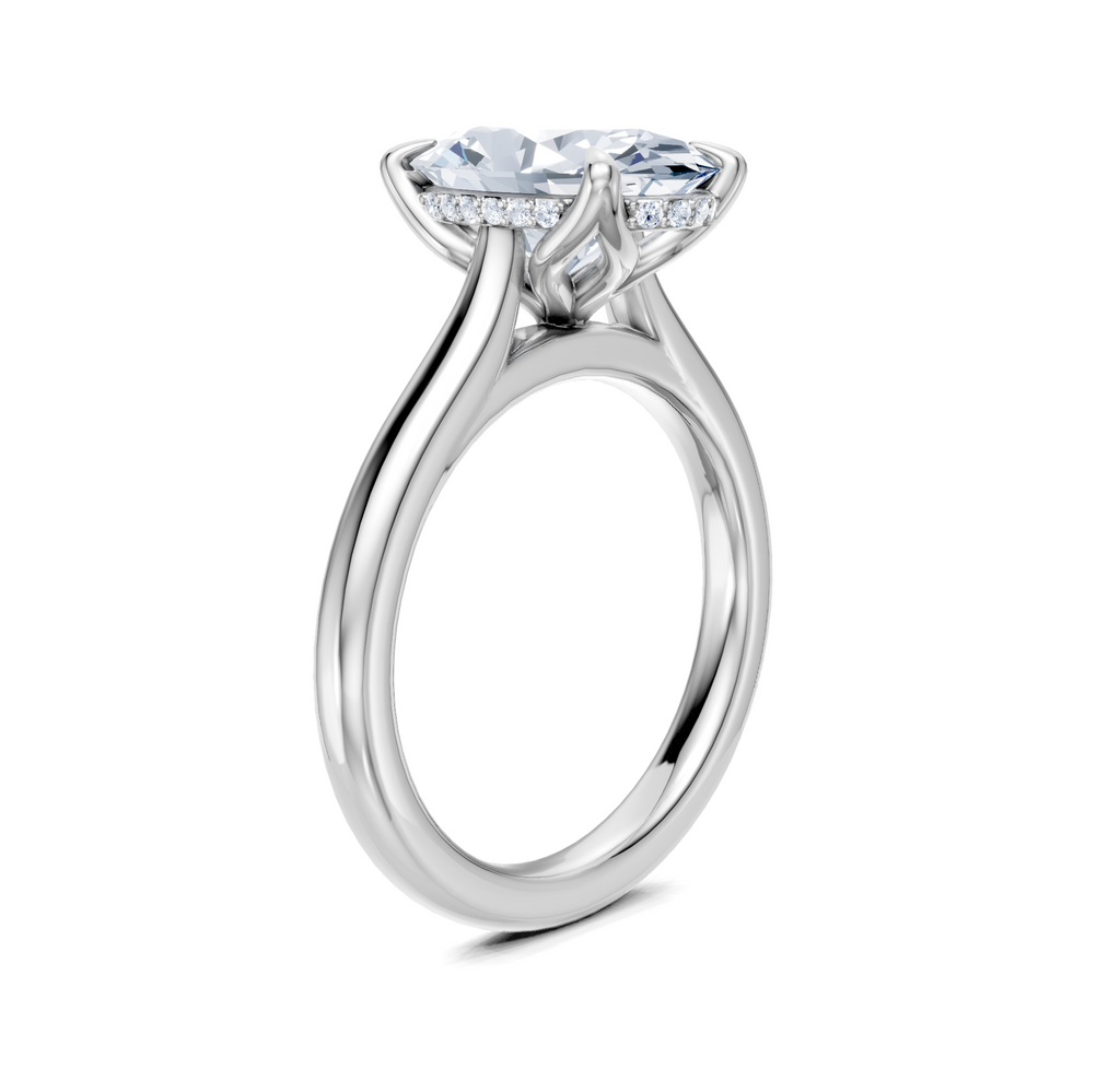 Image for Tulip Style Hidden Halo | Platinum