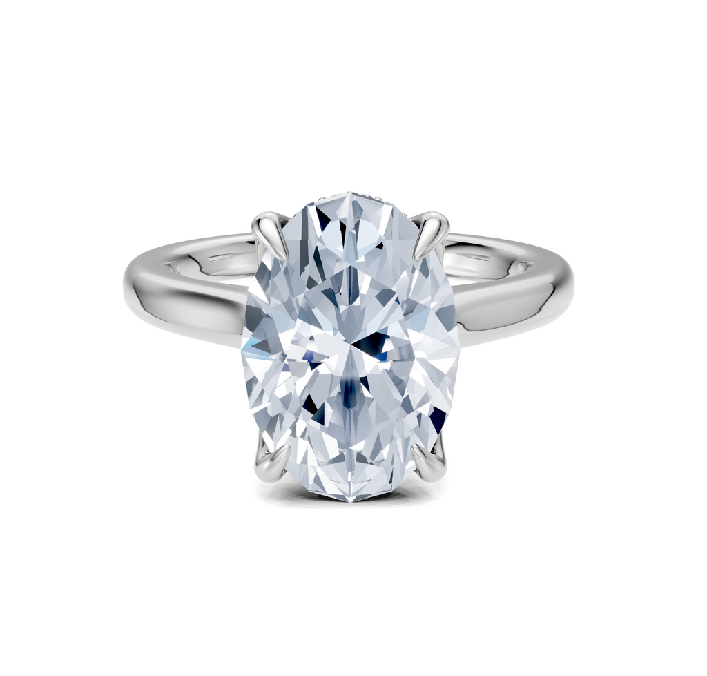 Image for Tulip Style Hidden Halo | Platinum
