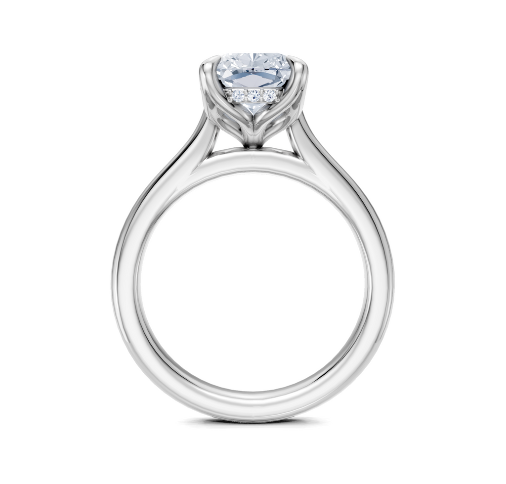 Image for Tulip Style Hidden Halo | Platinum