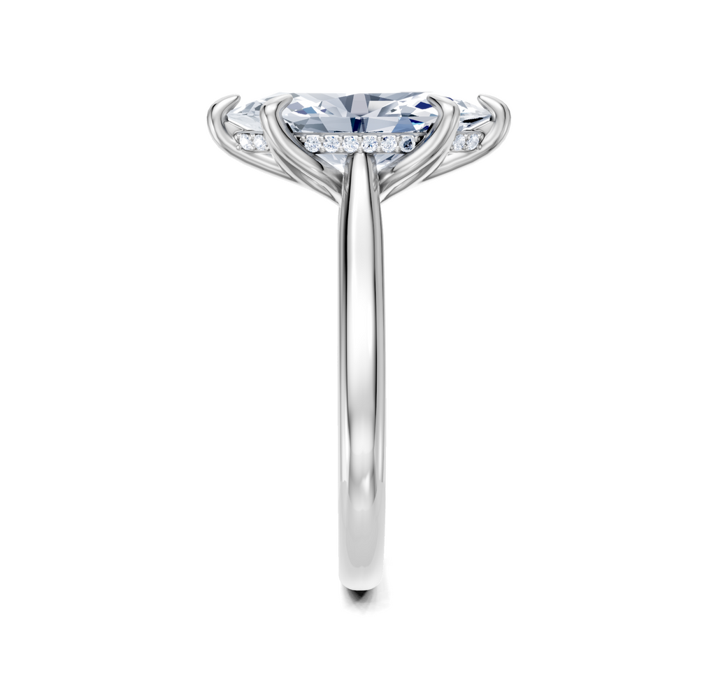 Image for Tulip Style Hidden Halo | Platinum