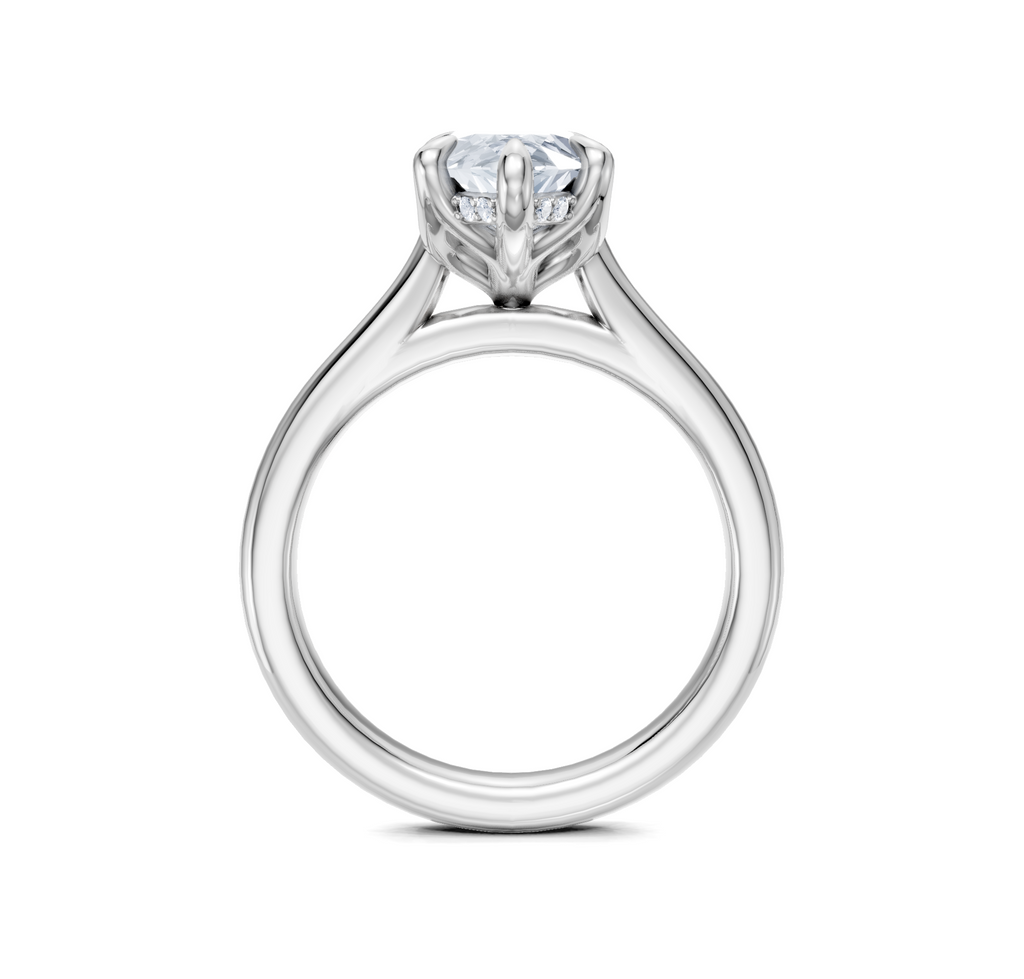 Image for Tulip Style Hidden Halo | Platinum