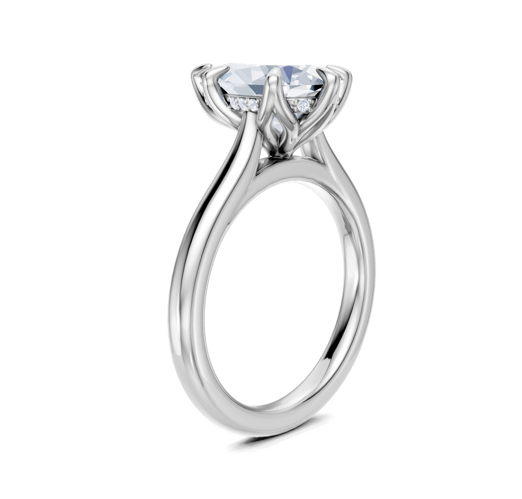 Image for Tulip Style Hidden Halo | Platinum