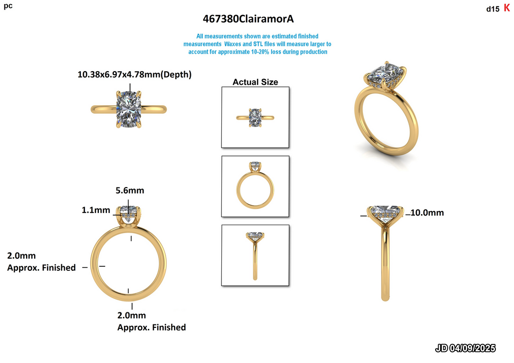 Alex C. Custom Engagement Ring