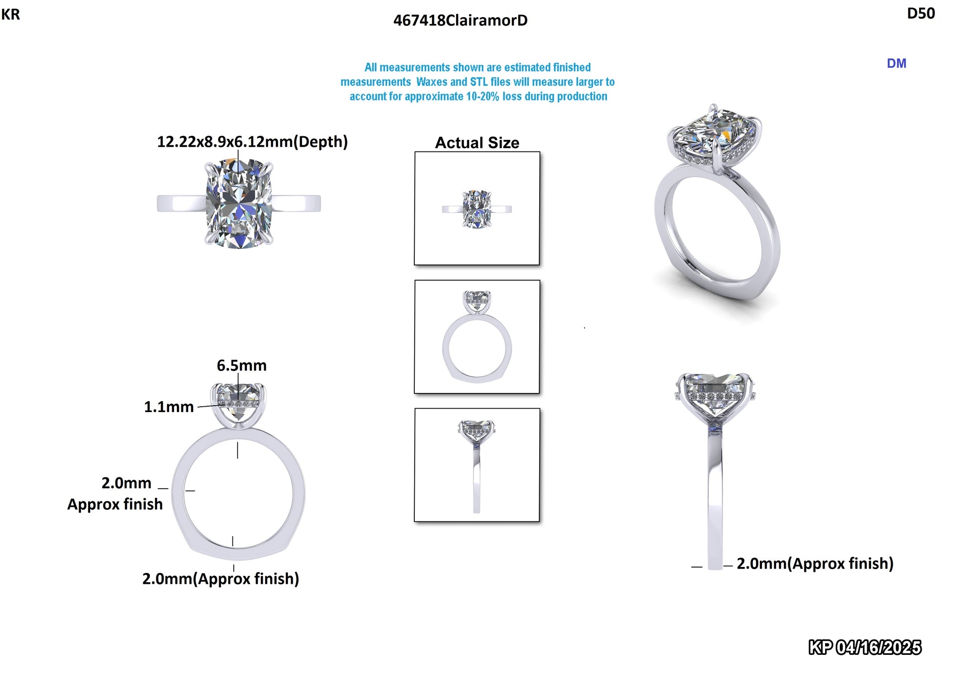 Parker G. Custom Engagement Ring