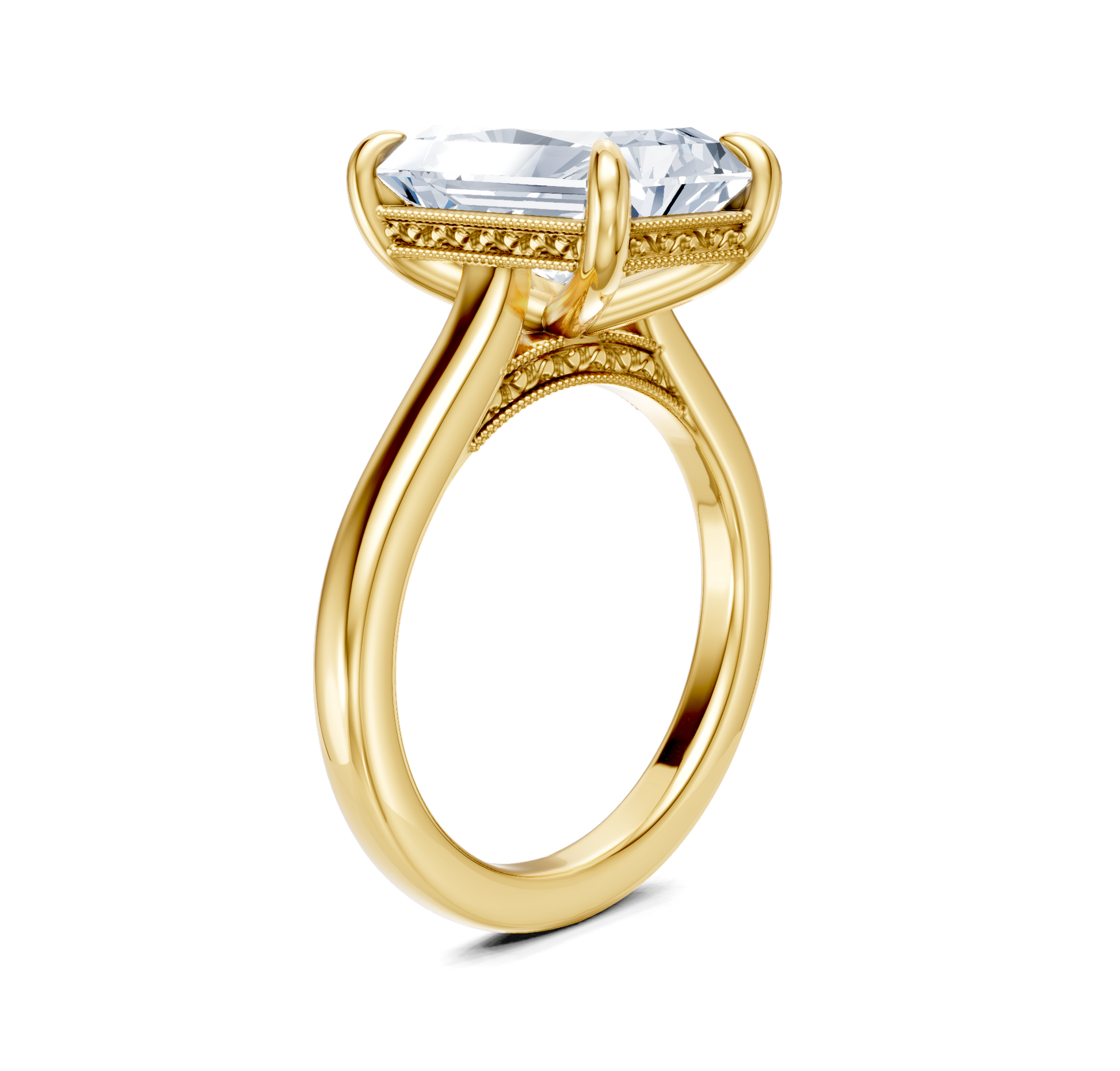 Art Deco Cathedral | 14k Yellow Gold