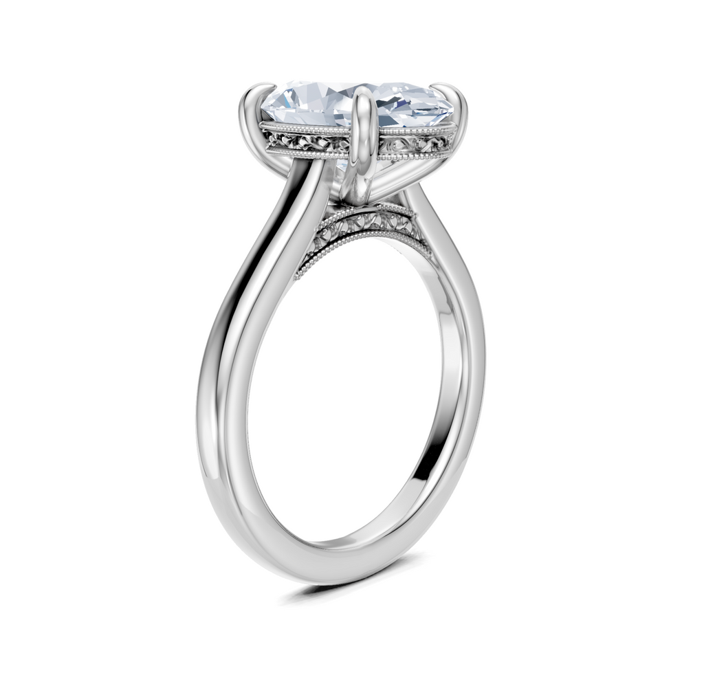 Image for Art Deco Cathedral | 14k White Gold