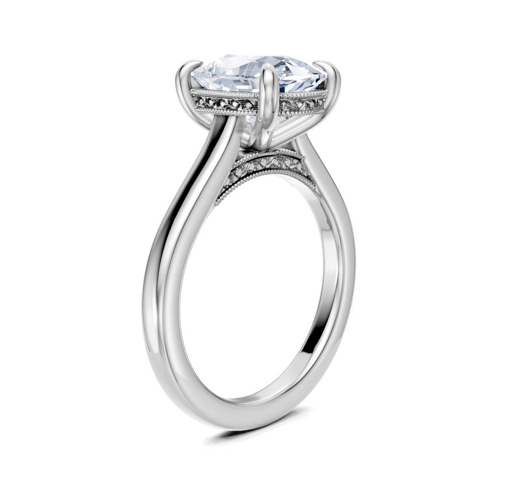 Image for Art Deco Cathedral | 18k White Gold