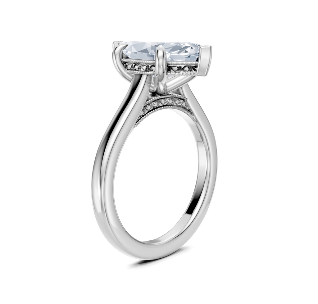 Image for Art Deco Cathedral | 14k White Gold