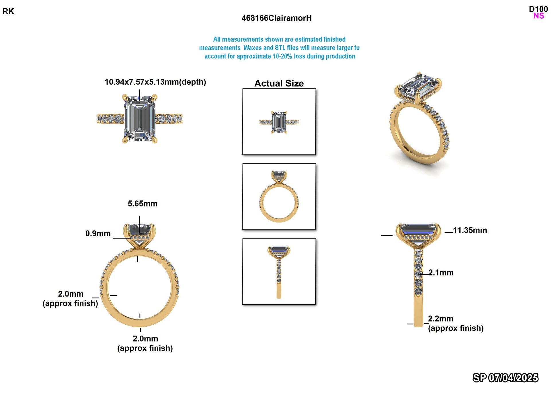 Noah B. Custom Engagement Ring