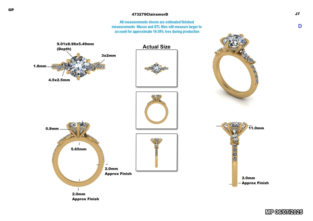 Johnny Custom Engagement Ring Design