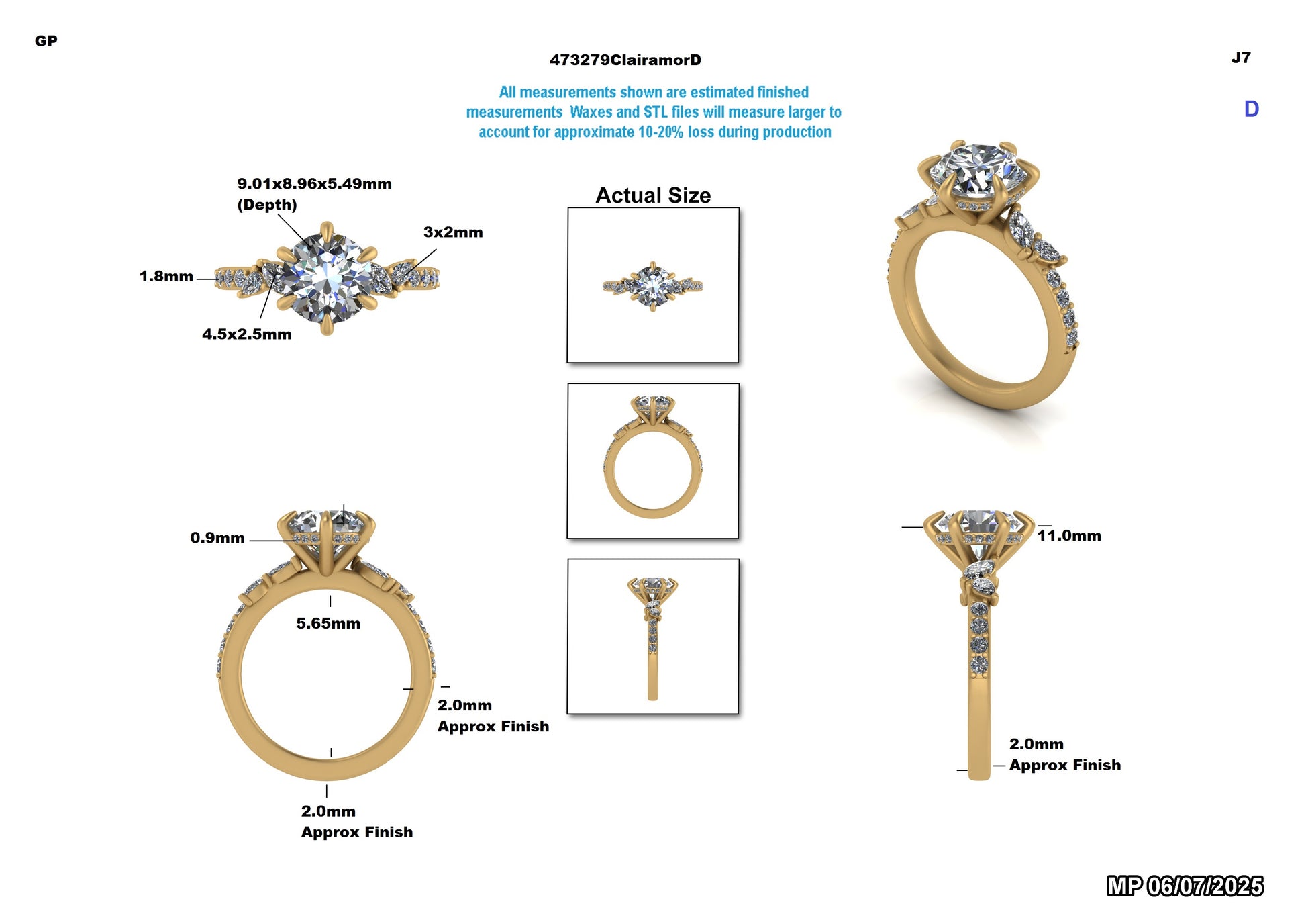 Johnny Custom Engagement Ring Design
