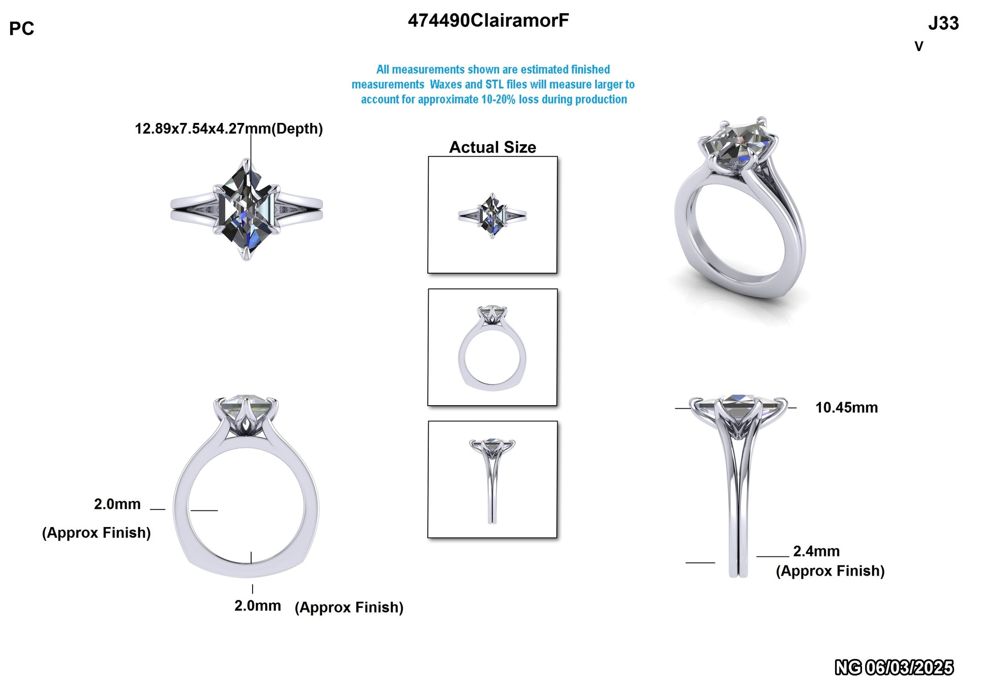 Reece C- Sky Custom Engagement Ring Design