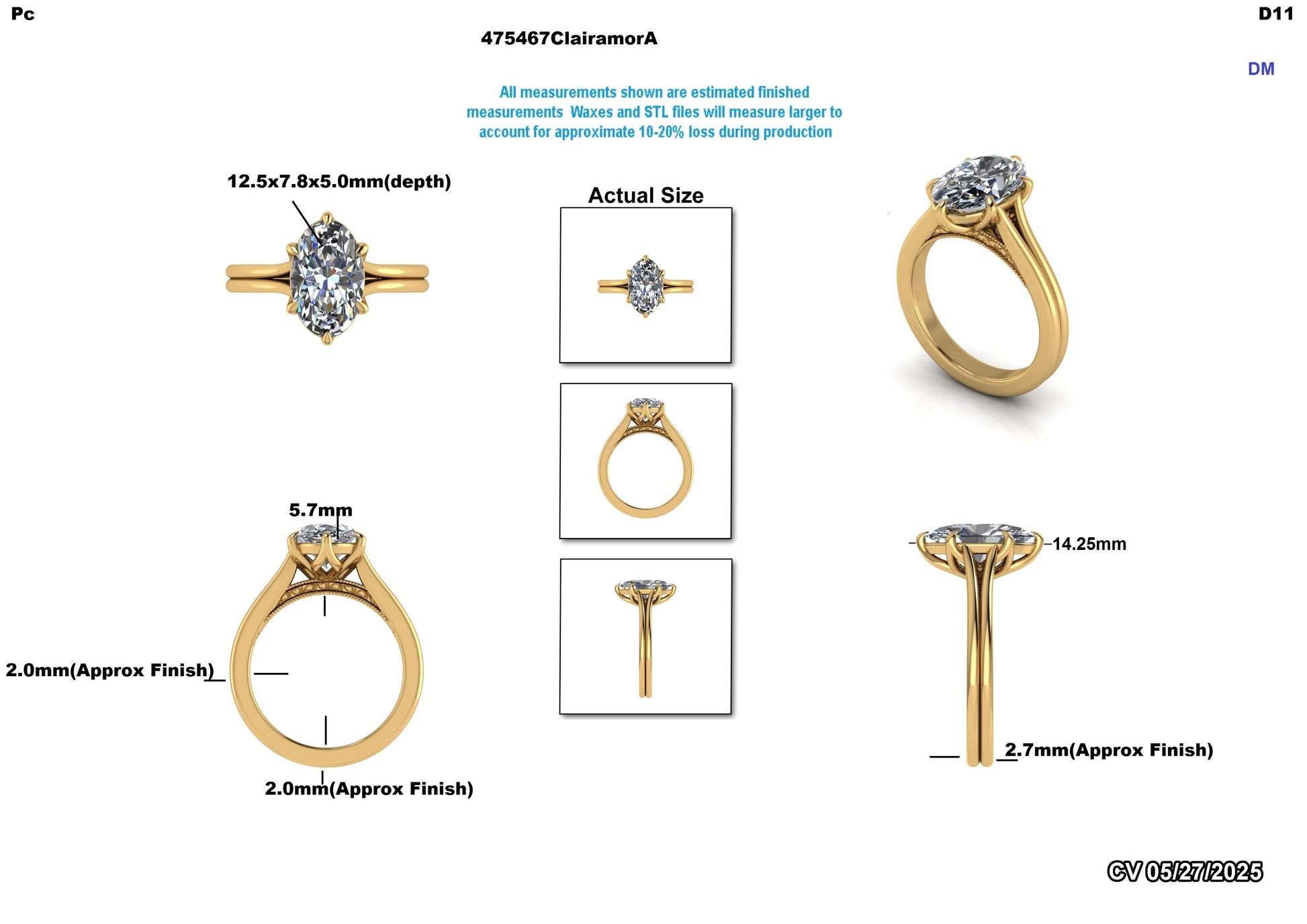 Tyler P. Custom Engagement Ring