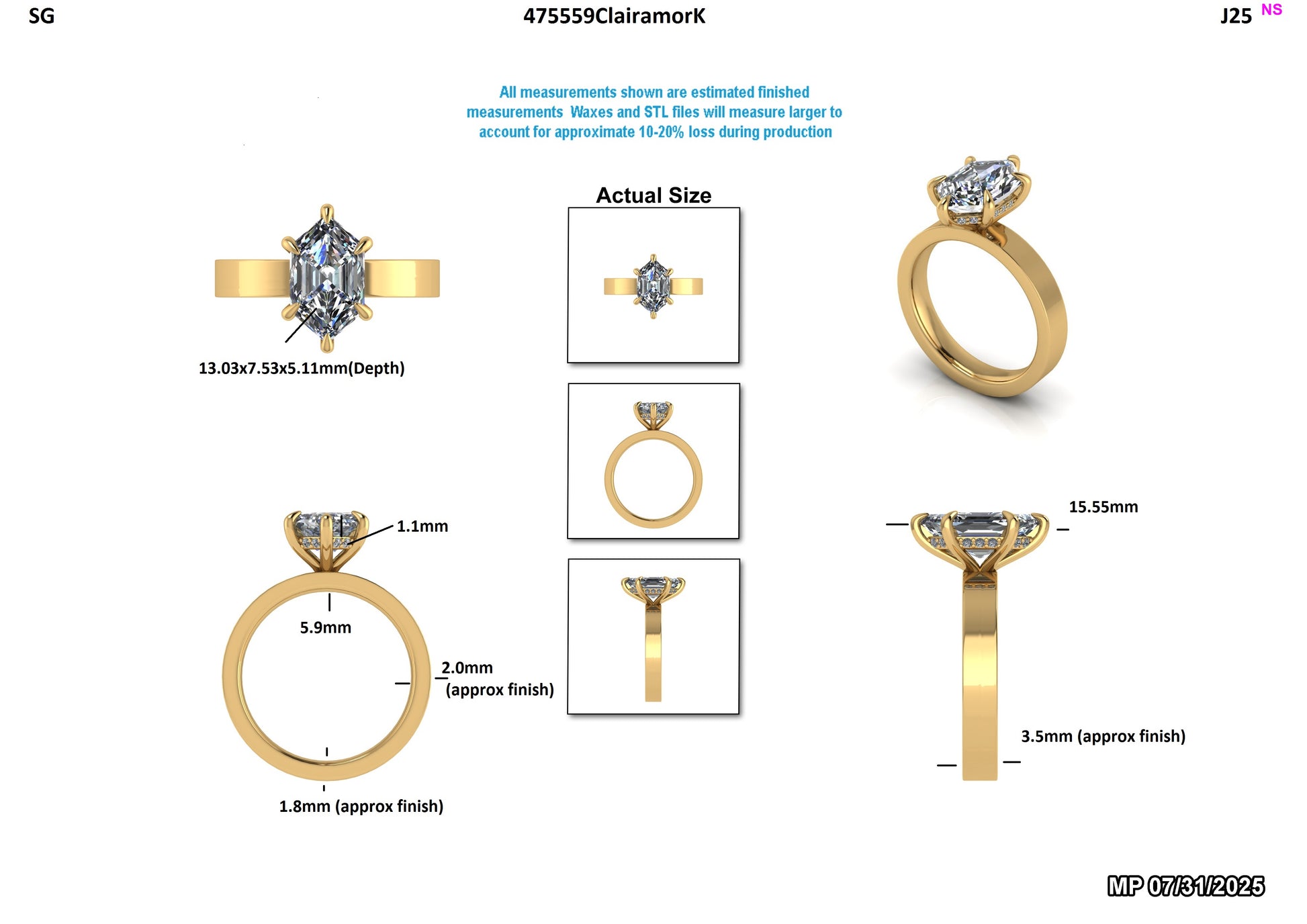 Nate M. Custom Engagement Ring