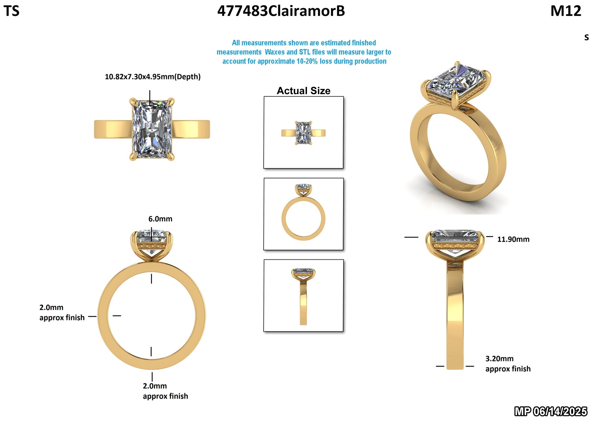 Jesus Custom Engagement Ring Design