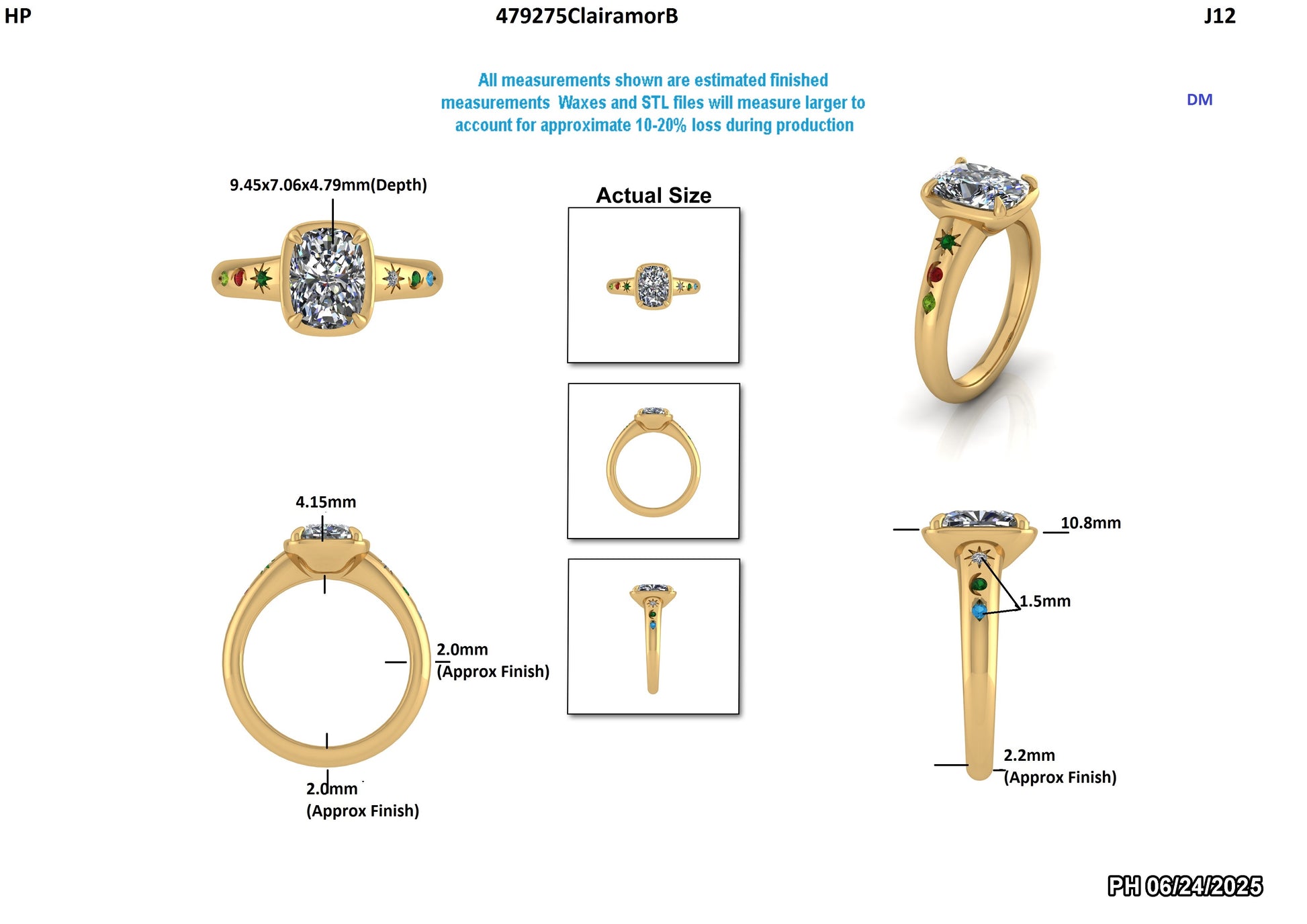 Luke B Custom Engagement Ring Design