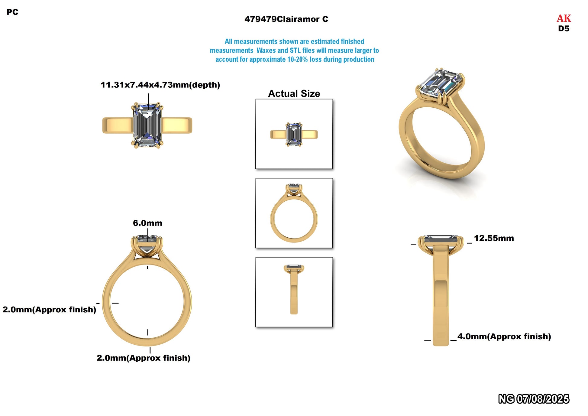 Olivia A Custom Engagement Ring Design