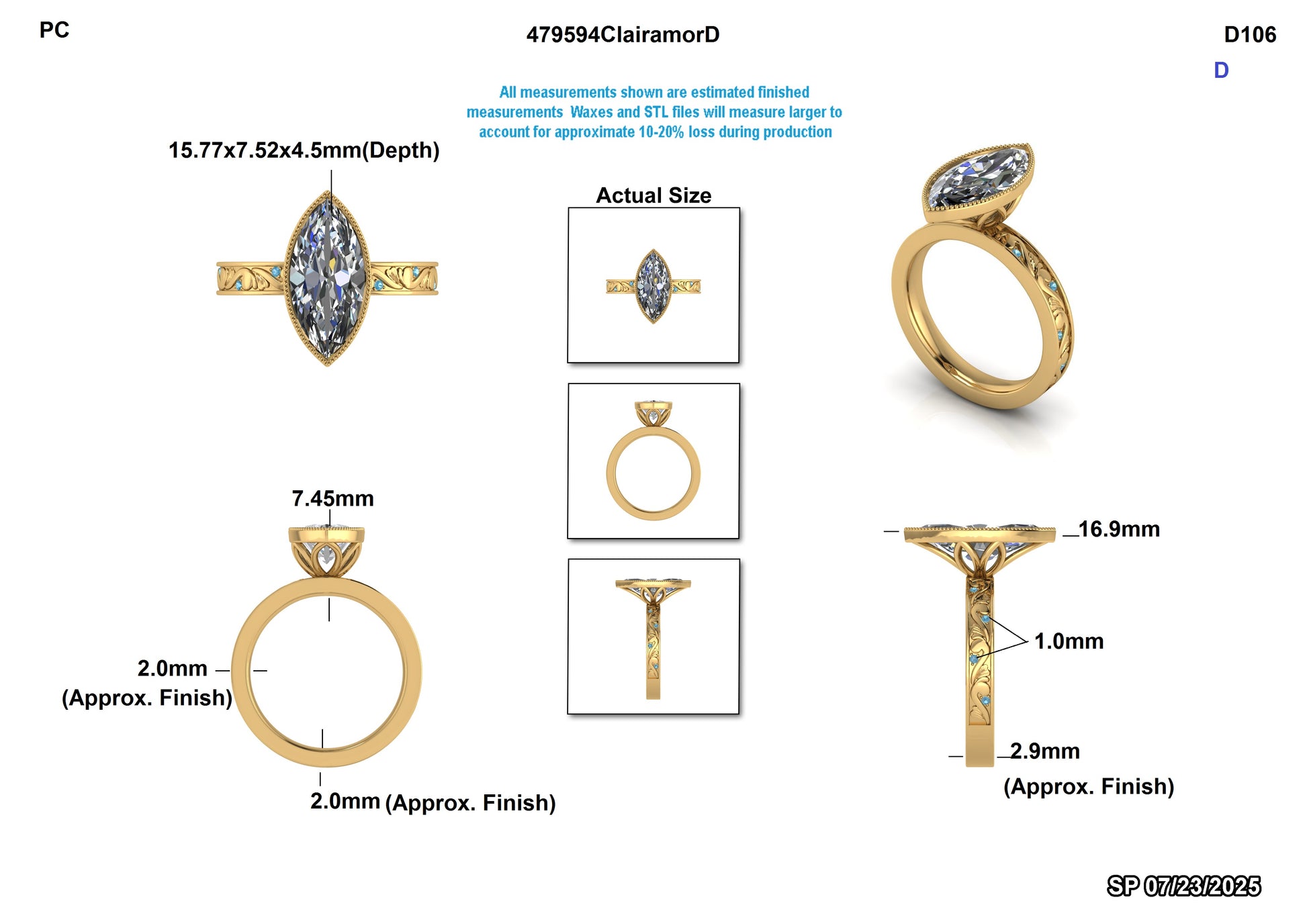 Avi D. Custom Engagement Ring