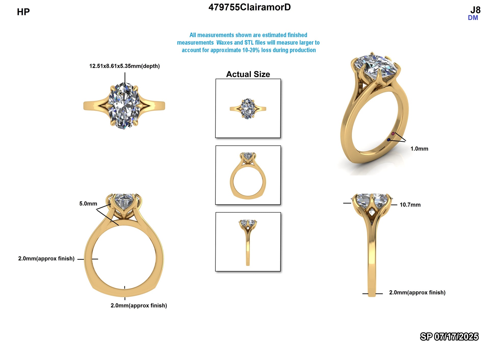 Milan Custom Engagement Ring Design
