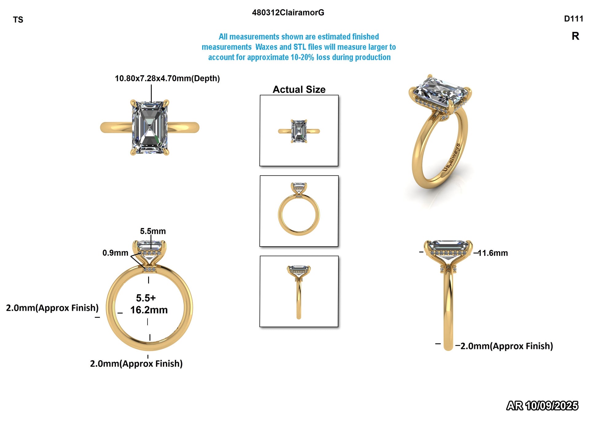 Dayan Custom Engagement Ring Design