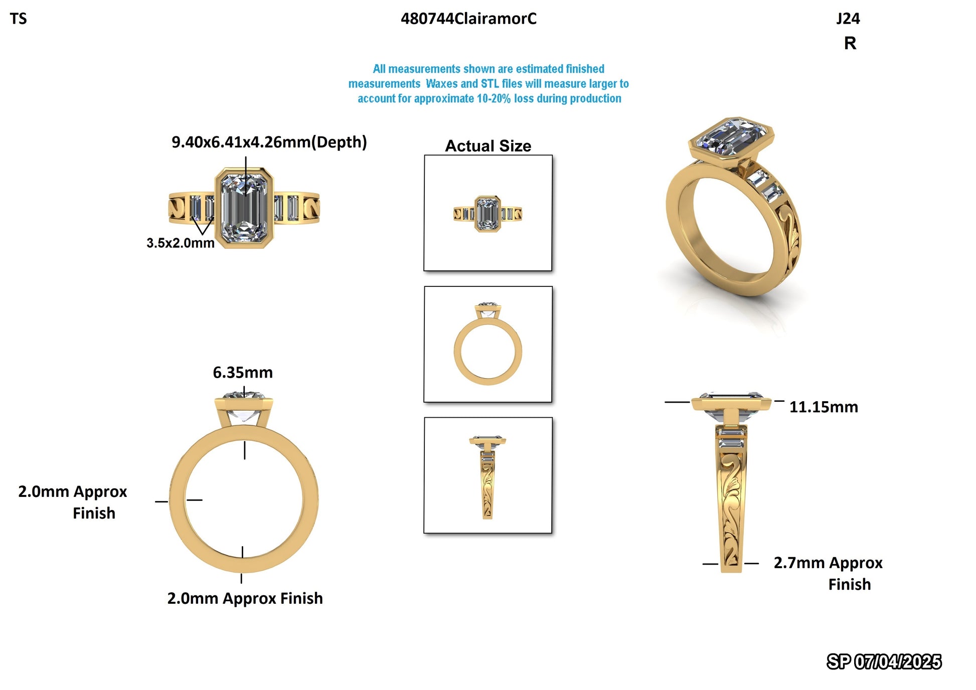 Luis G Custom Engagement Ring Design