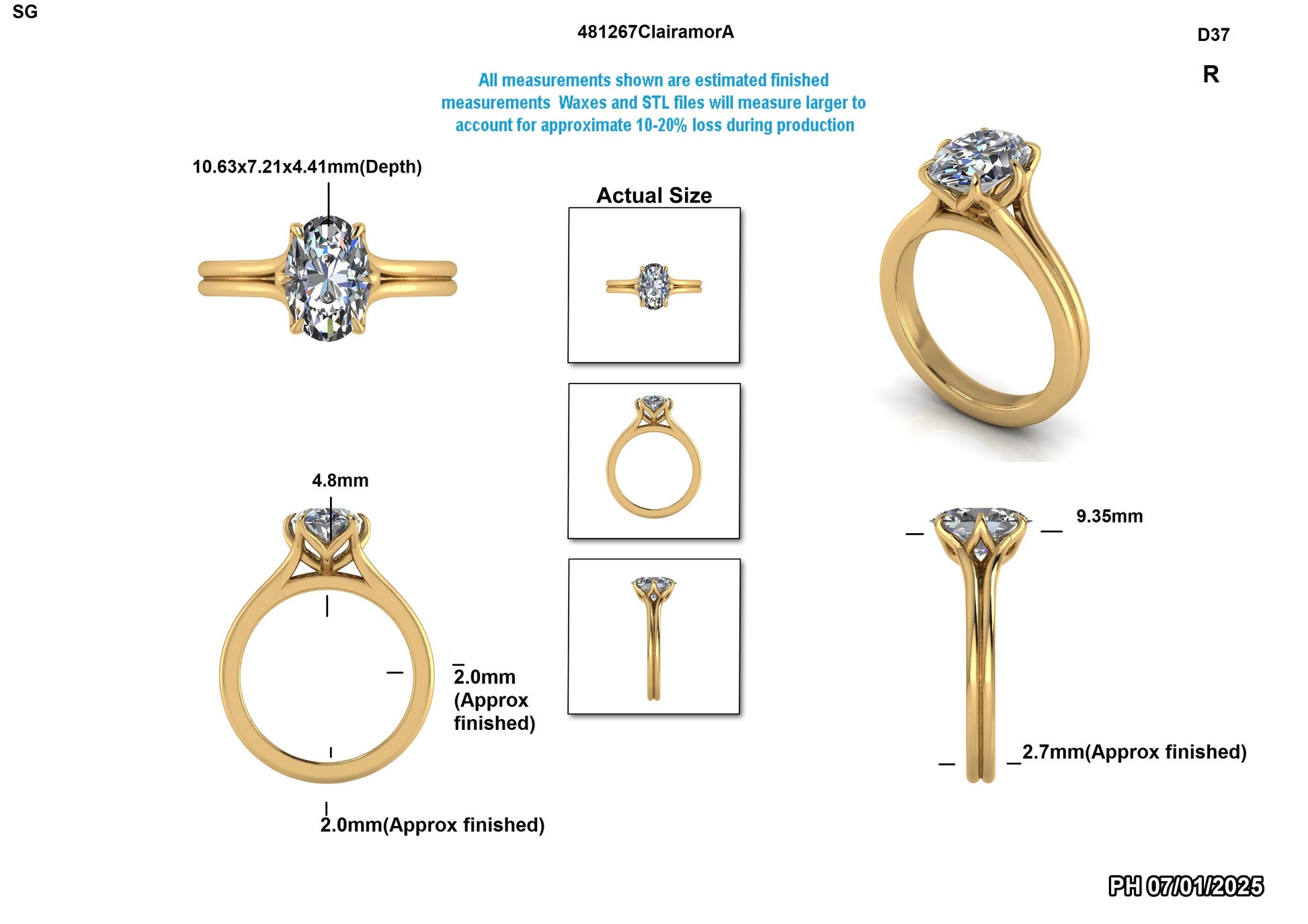 Landon G. Custom Engagement Ring