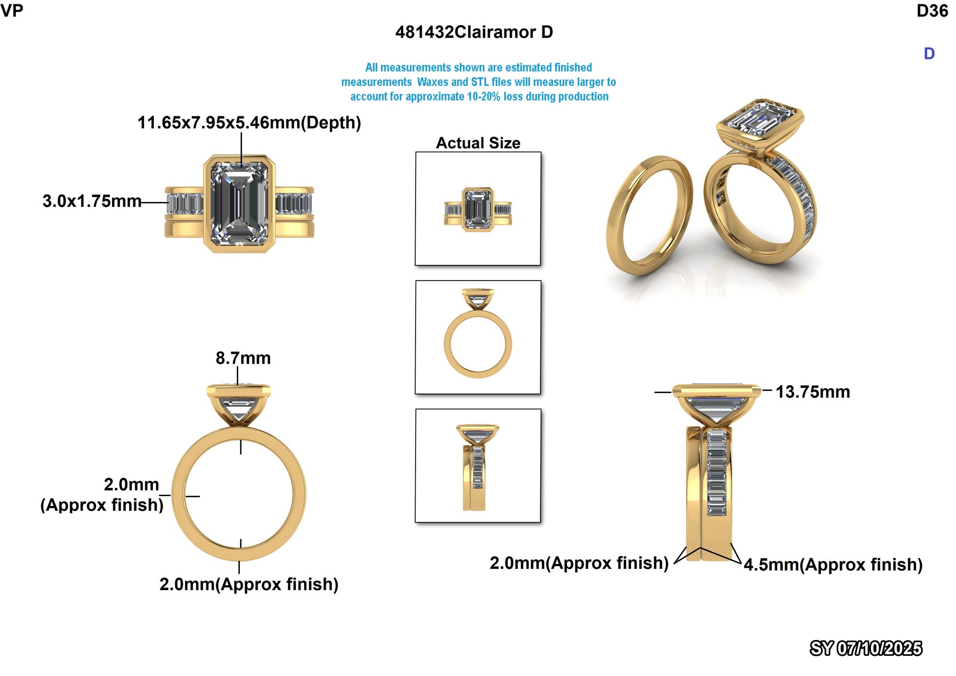 Julia G Update Custom Ring Design