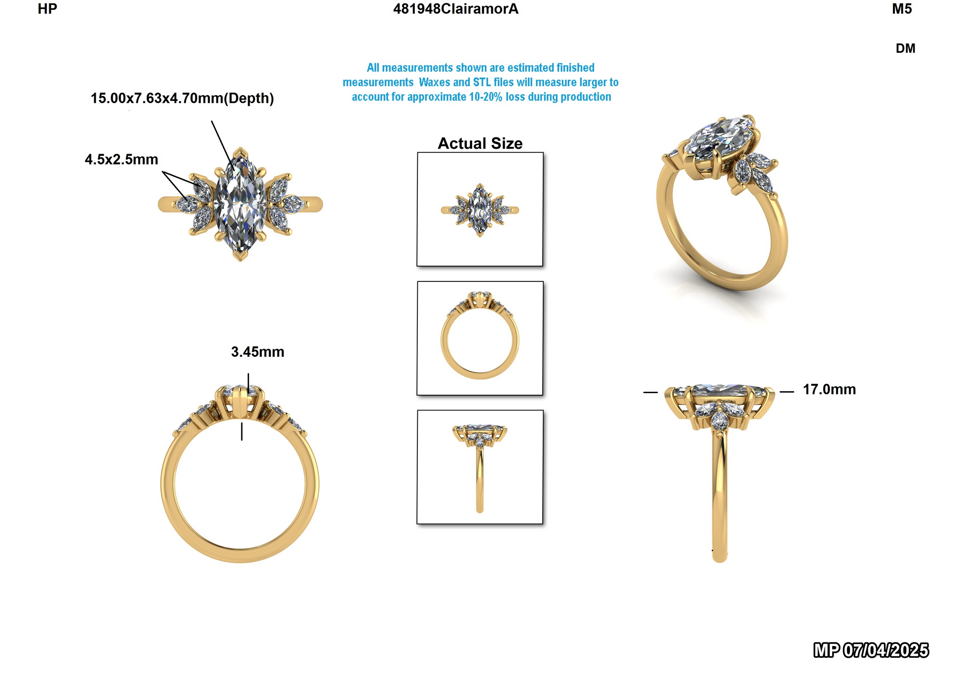 Mya M. Custom Engagement Ring