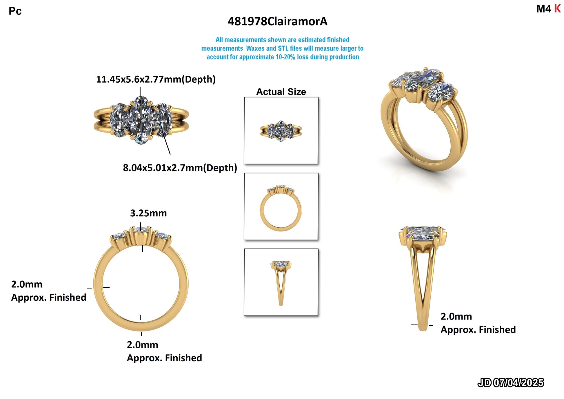 Madeline M. Custom Engagement Ring