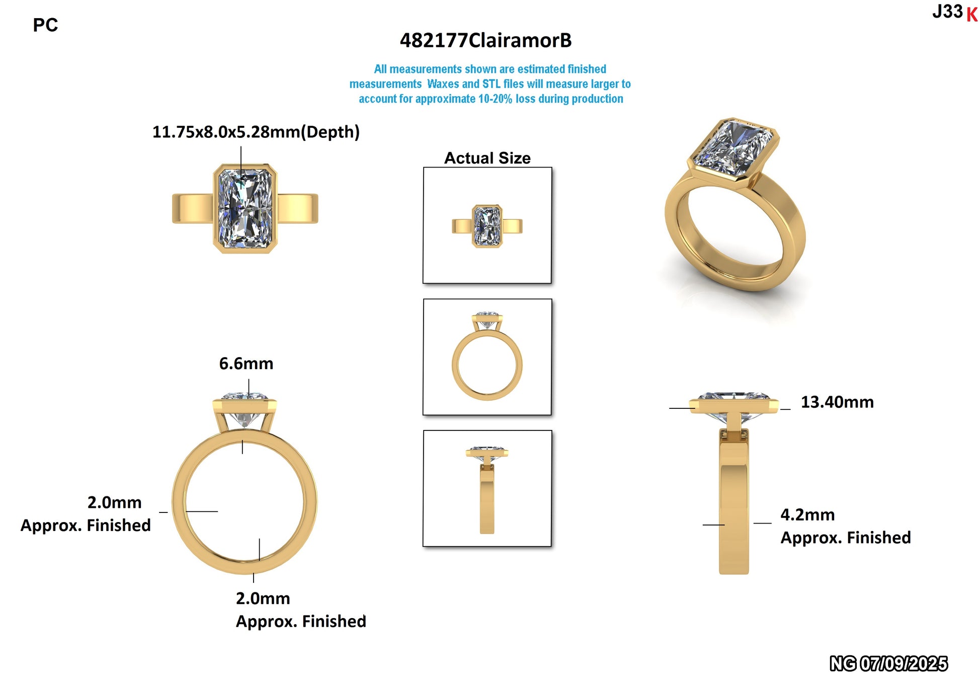 Marlon D. Custom Engagement Ring
