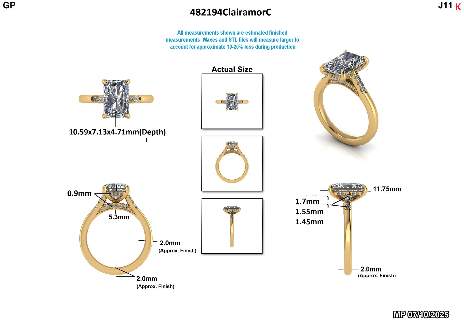 Emily G. Custom Engagement Ring