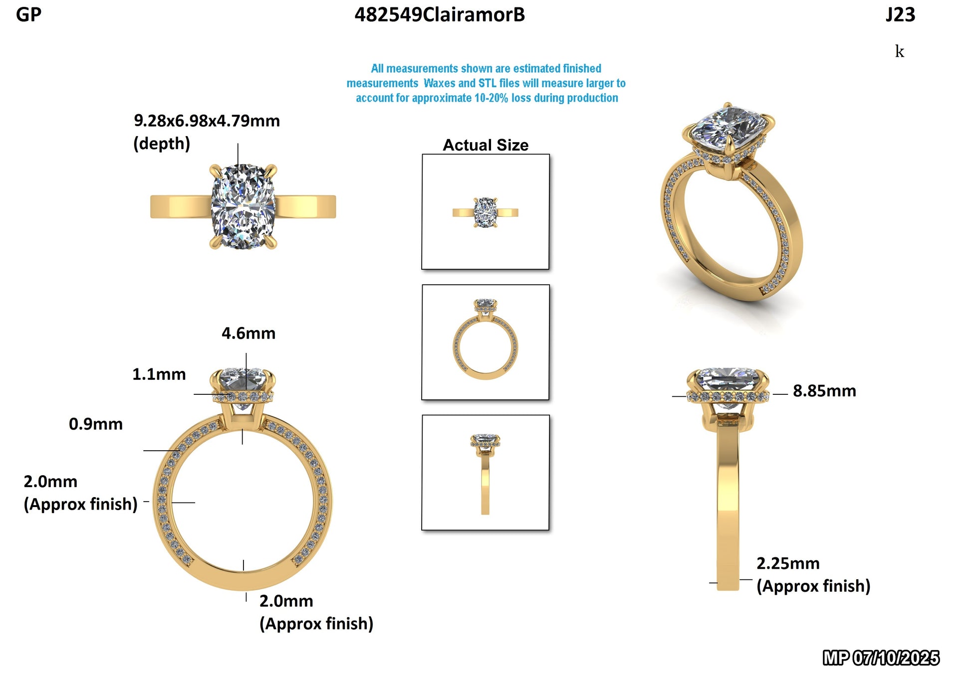 Raj S. Custom Engagement Ring