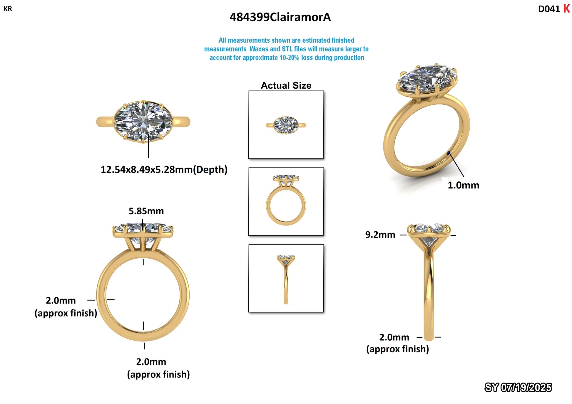 Drew W Custom Engagement Ring